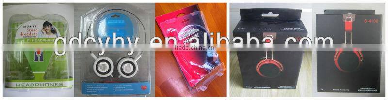 (4(DM305) High Quality Fashion .5mm Stereo Plug Headphone With Competitive Price