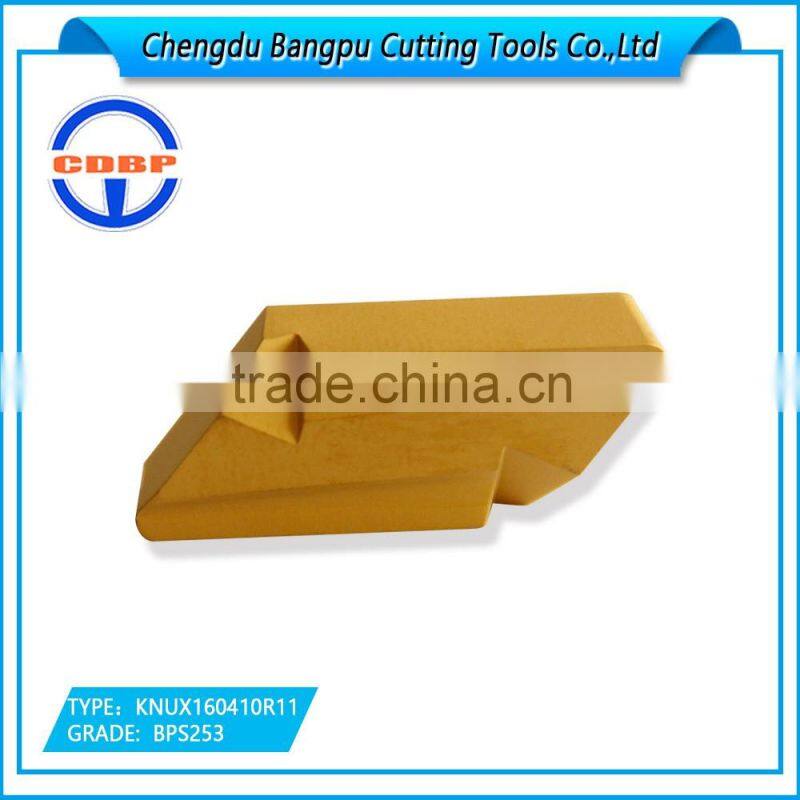 CDBP carbide insert turning KNUX160410R11 for steel casting