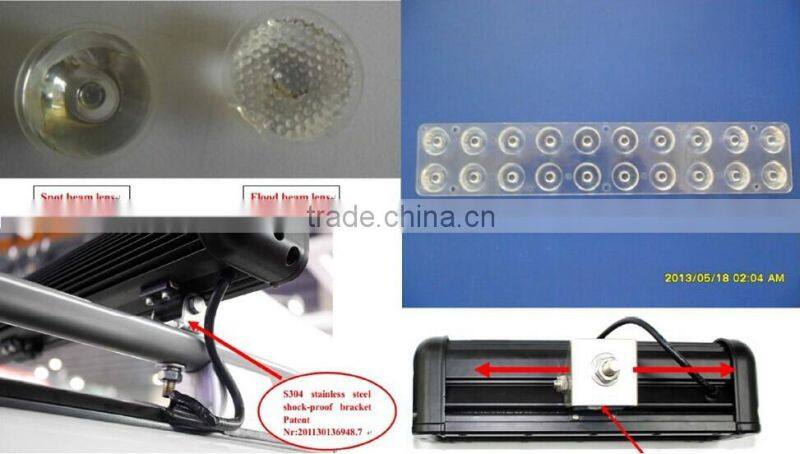 EK Wholesale Lifetime Warranty Oroginal LED Chip 3D/4D 10W Offroad LED Light Bar