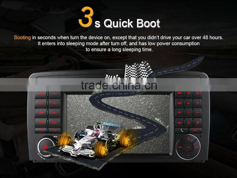 Ownice C300 quad core dvd multimedia For Mercedes Benz R Class R350 support Bluetooth stereo steering wheel control