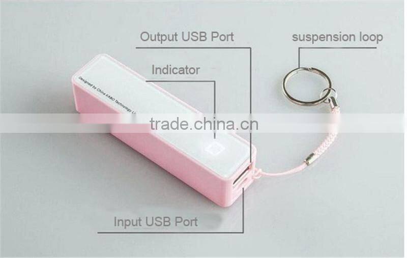 Mini portable 2200mah perfume power bank for mobile