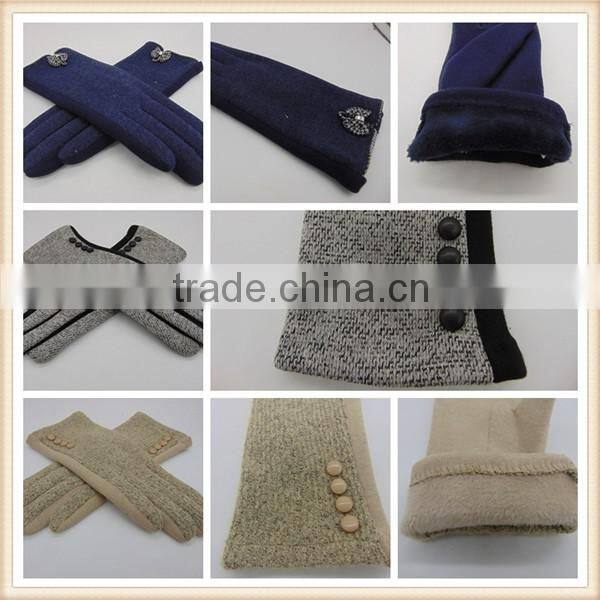 Alibaba Supplier Factory Price Smort Touchscreen Micro-velvet Hand Gloves