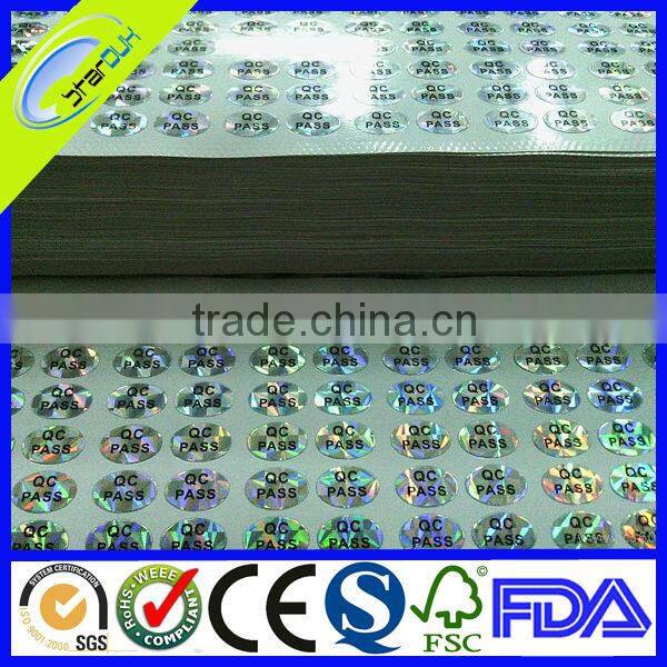 custom hologram sticker & labels printer