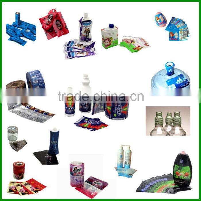 clear self adhesive seal plastic BOPP bag for stationery packaging