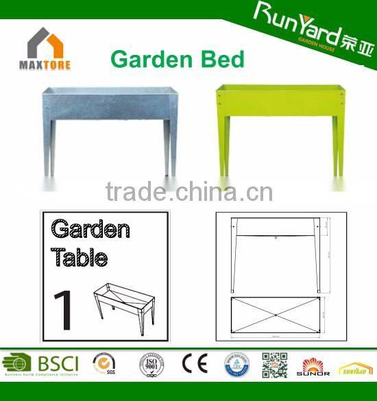 Outdoor Raised Elevated Garden Bed