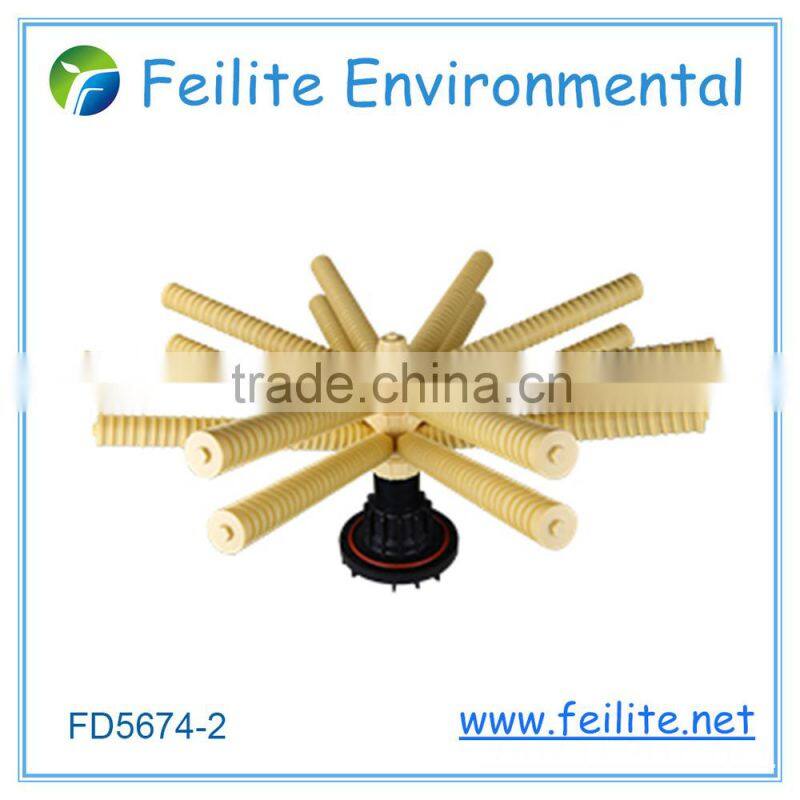 FD5675-2 16 laterals side-mounted bottom water filter distributors for water filter or water softener