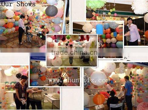 Chinese make candle LED paper lantern light