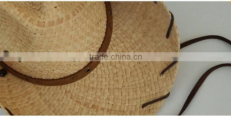Unisex Cowboy Straw Hat