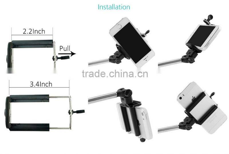 High Tech Power Bank Torch Bluetooth LED Monopod With Zoom Function