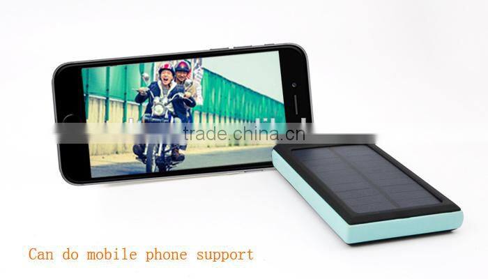 12000mAh Solar Panel Charger Waterproof Portable Dual USB Port Power Bank for LG
