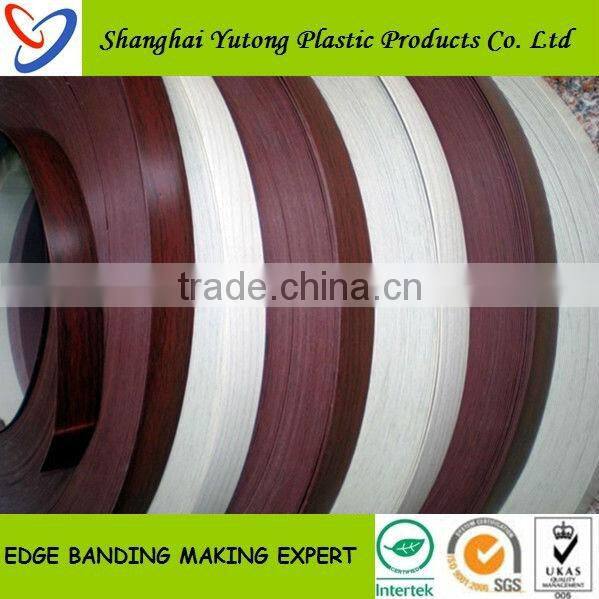 plastics decorative material Pvc Edge Banding For Furniture