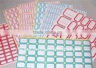 Blank adhesive label