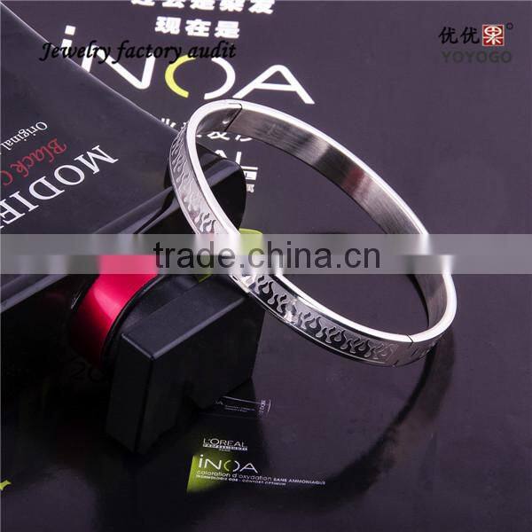 2014 Popular High Quality Stainless Steel Solid Metal Bracelets