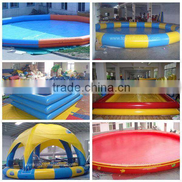Innovative special inflatable oval swimming pool