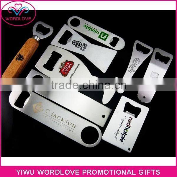 Branded Promotional Metal Bulk Beer Bottle Openers Keychain