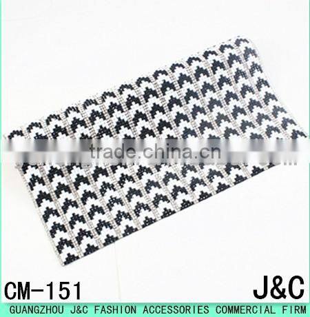 24 * 40mm color pattern Acrylic hot and drilling Mesh