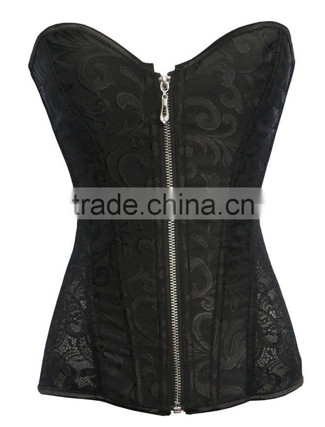 Vintage type hot wholsale black beautiful girls sexy xxl com corset