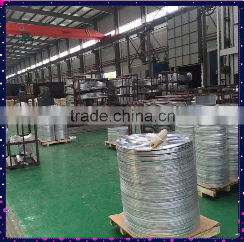 Non-stick coated aluminium circle for cooking utensils/cookware deep drawing