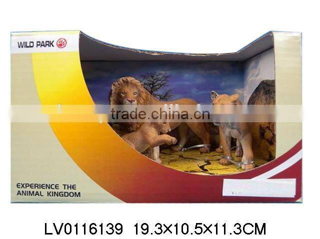 Hot-selling rubber zebra toy, zoo animal model,animal set toy