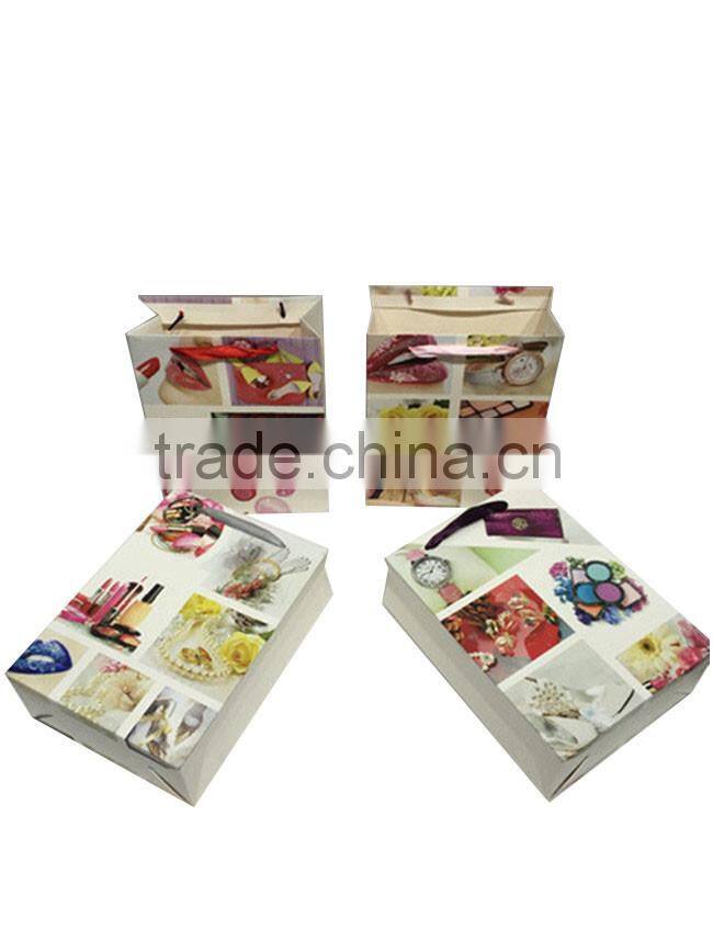 Cheap Price Hot Sale Promotional White Cardboard Paper Gift Bags