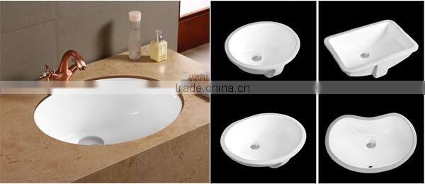 Modular European style wood rotating bathroom mirror cabinet