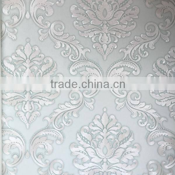 classic flower style vinyl italy wallpaper