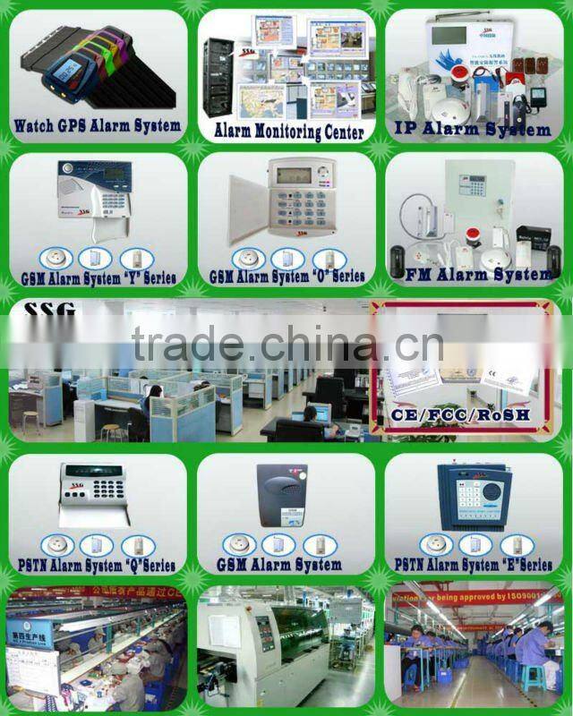 dual network burglar alarm system full compatible with contact ID