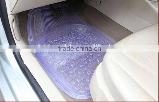2015 transparent fashion car mats mould, plastic waterproof PVC car floor mats mould