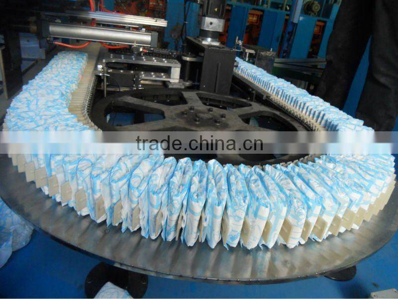 machine manufacturing baby diapers