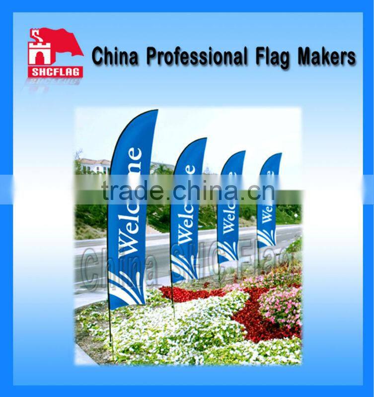 NO MOQ High Quality custom wind blade flag poles