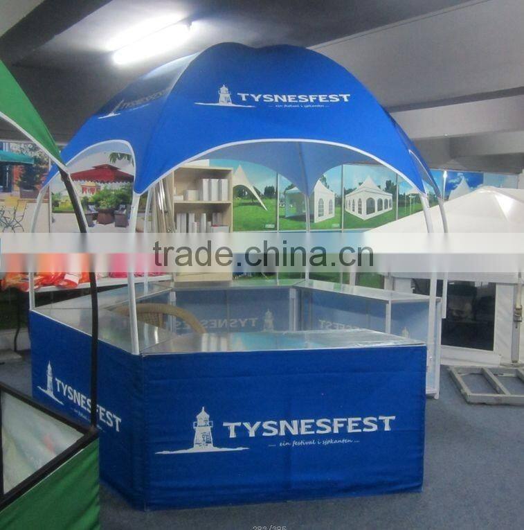 Hexagonal Exhibition Booth / Dome kiosk / Dome tent display