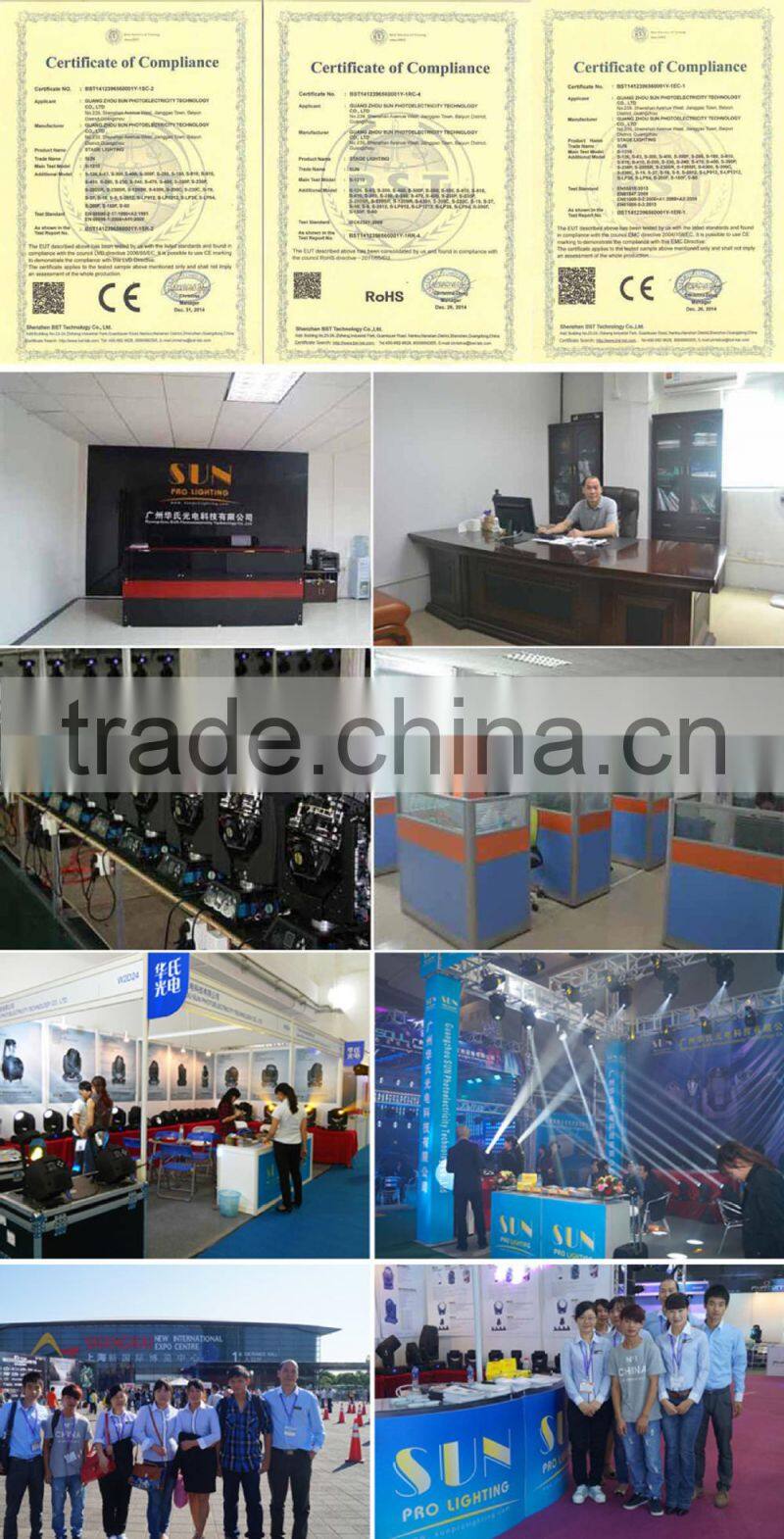 7R Spot Rotation Gobo Moving Head Stage Lighting