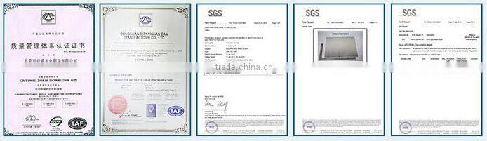 Small Metal Tin Bucket Garbage Can With Handle Customer New Design