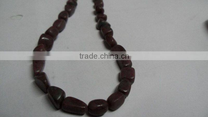 Ruby Nugget Plain Precious stone