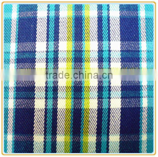 100 Cotton Yarn Dyed Woven Fabric
