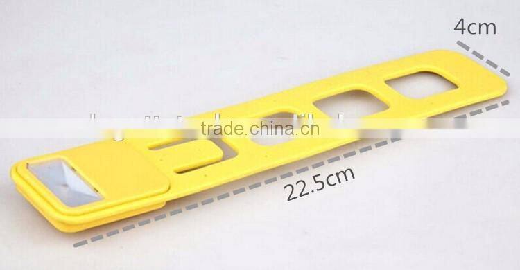 Plastic novelty design hot sale good quality power folding bookmark light