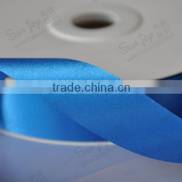 Wholesale Polyester Blue Christmas Ribbon