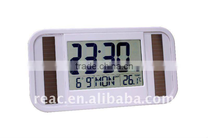 (RC020) Solar Radio Controlled Wall Clock