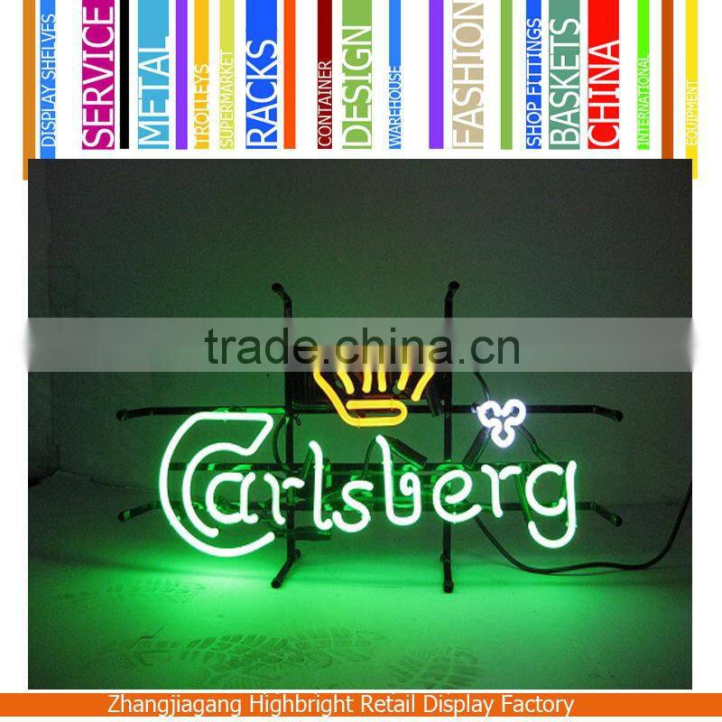shield shinny neon lamp