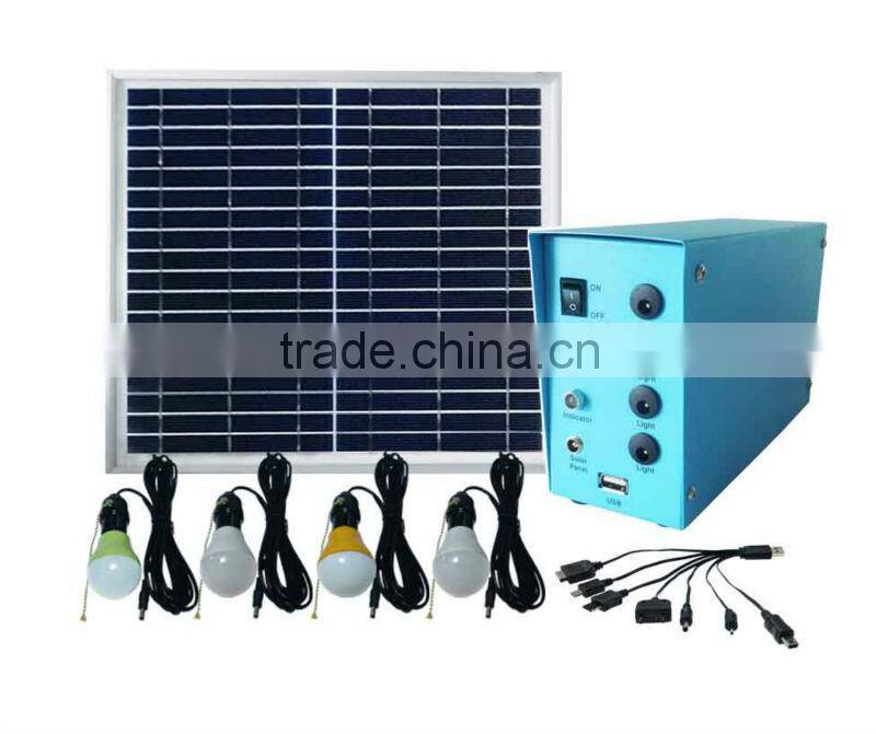 10W rechargeable LED emergency solar lamp