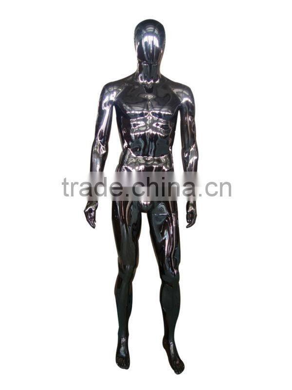 Colorful Chrome Male Mannequin