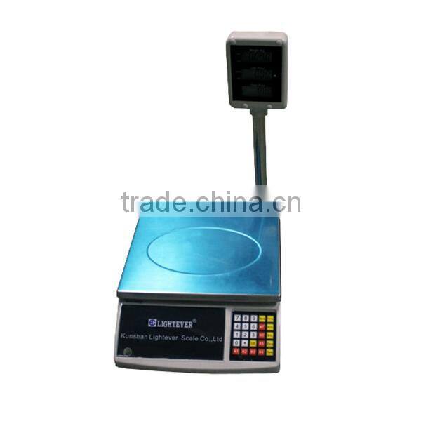 15kg acs system electronic scale for food