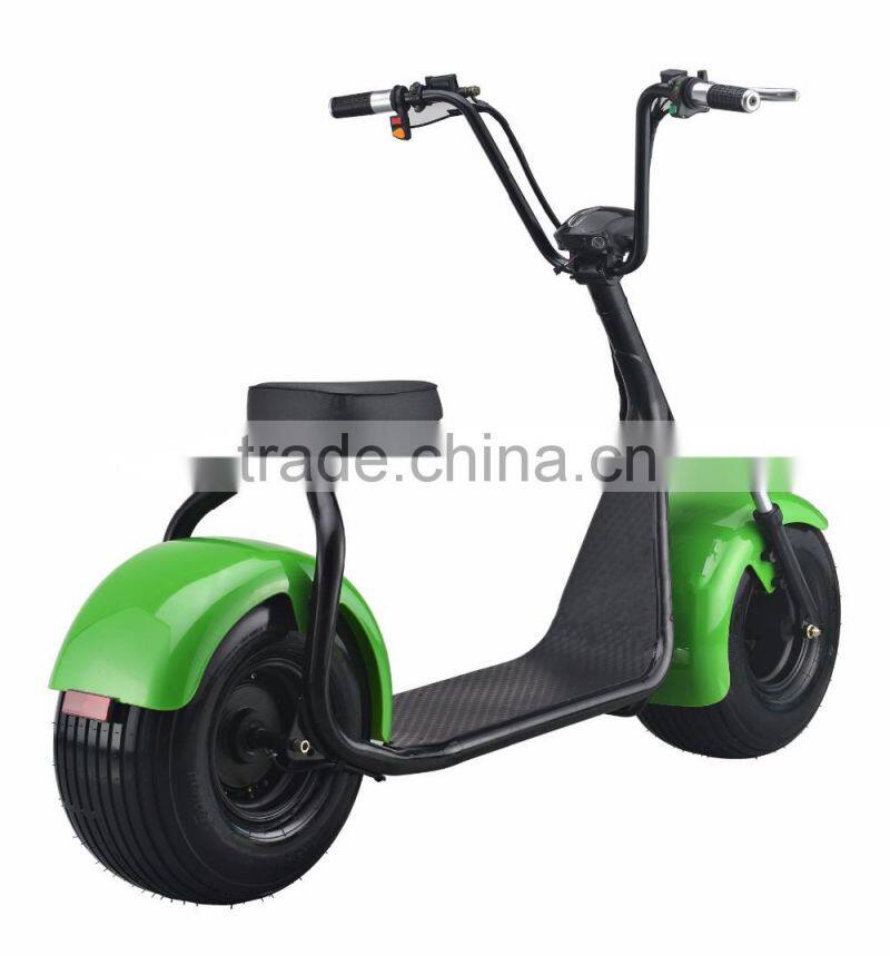 2016 Popular Harley Style Electric Scooter with Big Wheels