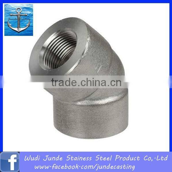 AISI 304/316 stainless steel elbow 45 prices