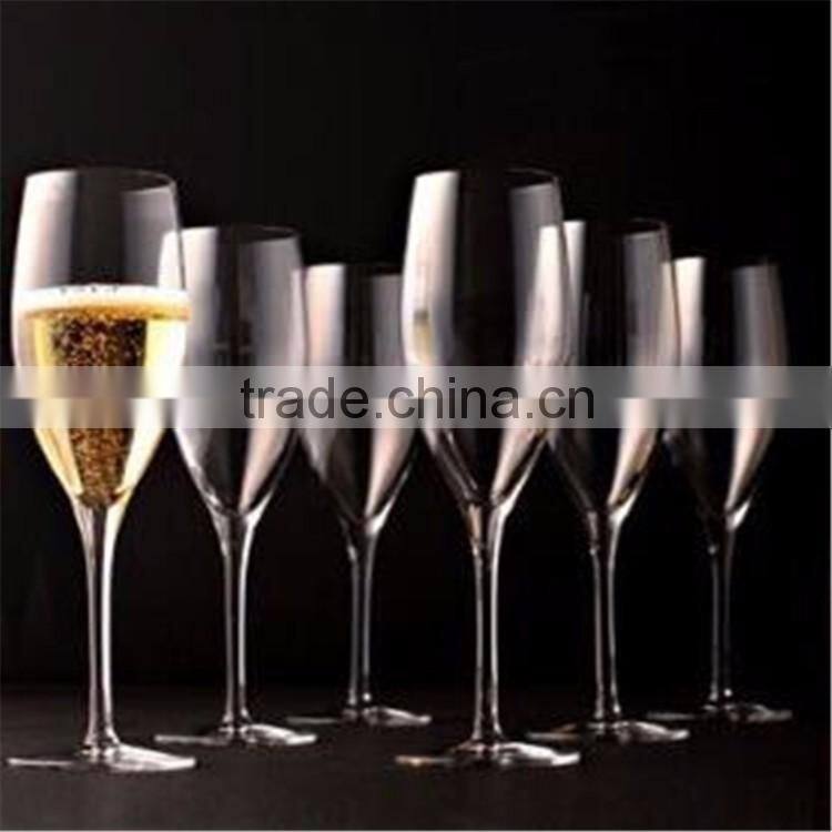 OEM & LOGO Custom Lover Long-Stem Champagne Flute Glasses for Wedding Toasting
