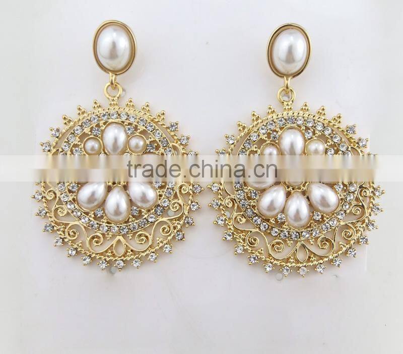 Global wholesale fashion jewelry self piercing hoop earrings