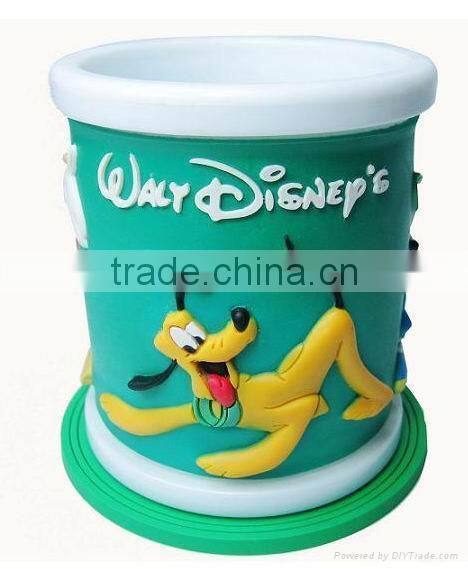 Custom Souvenir Soft Pvc Mug Cup