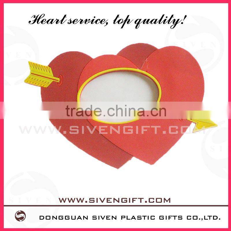 cartoon lion design soft pvc photo frame