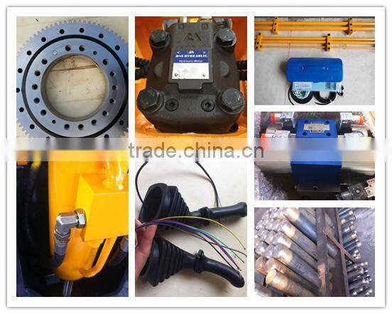 20T excavator 360 degree rotating gripper log grapple wood grapple