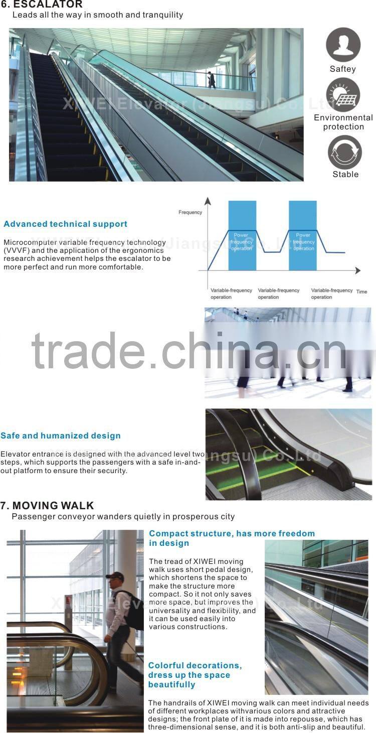 Indoor & outdoor Automatic Escalator -- Commercial XIWEI Brand
